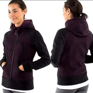 Lululemon Scuba Hoodie RARE COLOR: Commuter Denim Black / Plum